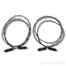 Kimber Kable Silver Streak RCA Cables; 1.5m Pair Interconnects