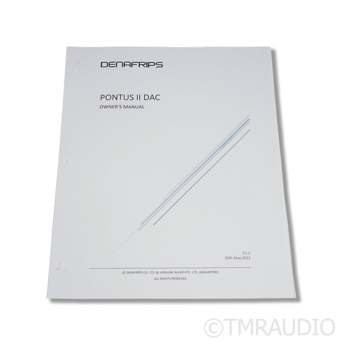 Denafrips Pontus II DAC; D/A Converter