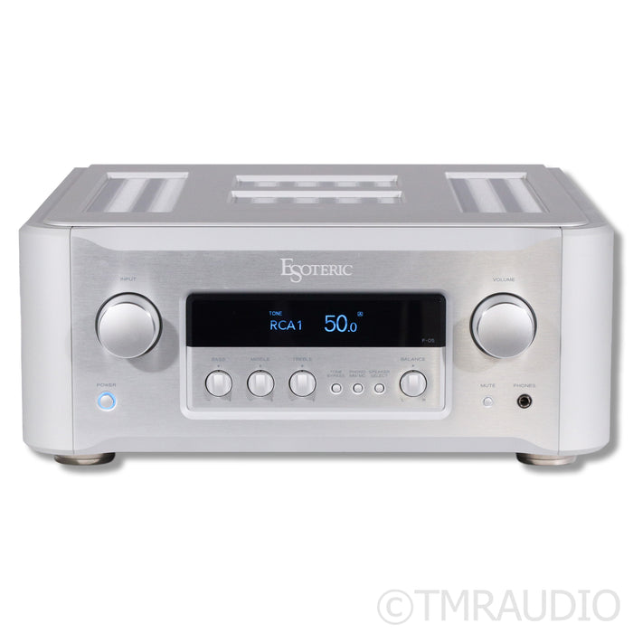 Esoteric Audio F-05 Stereo Integrated Amplifier; Silver MC/MM Phono