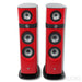 Focal Sopra No. 3 Floorstanding Speakers; Red Pair