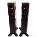 Kii Three BXT Wireless Active Floorstanding Speakers; Red Pair
