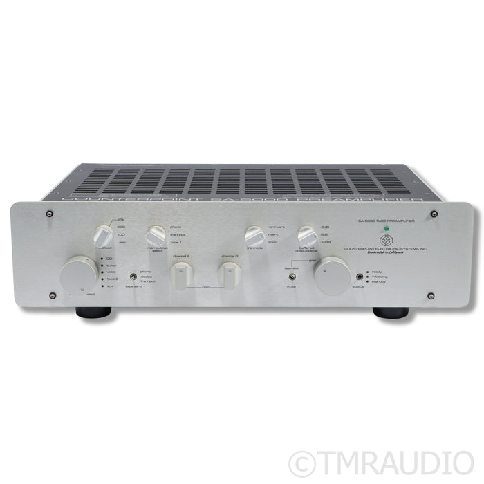 Counterpoint SA-5000 Stereo Tube Preamplifier; MM/MC Phono (Vintage)