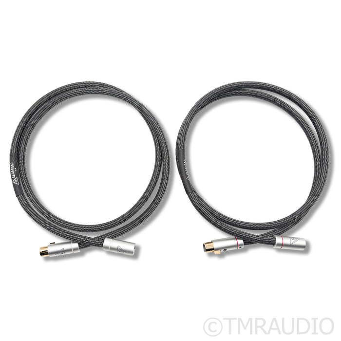 Shunyata Research Gamma XLR Cables; 1.5m Pair Balanced Interconnects
