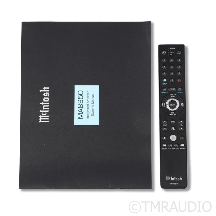 McIntosh MA8950 Integrated Amplifier; Built-In DAC; MM/MC Phono