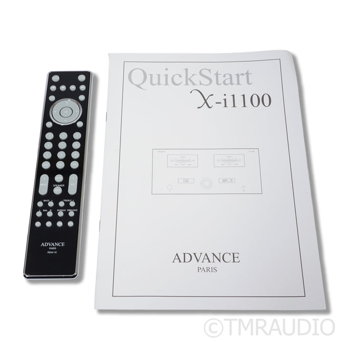 Advance Paris X-i1100 Integrated Amplifier; MM / MC Phono
