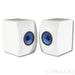 KEF LS50 Bookshelf Speakers; White Pair