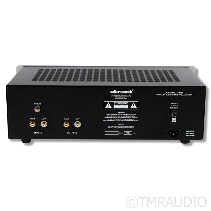 Audio Research PH5 Phono Preamplifier; MC/MM