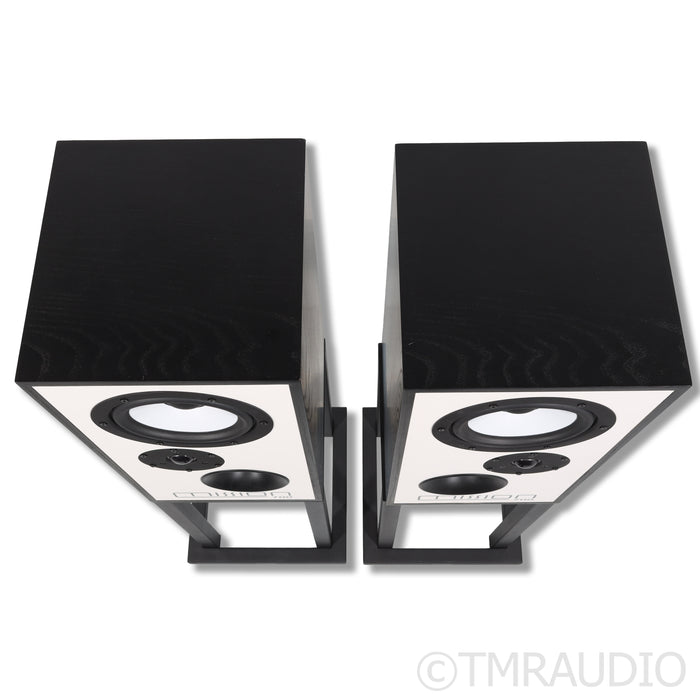Mission 700 Bookshelf Speakers; Black Piar