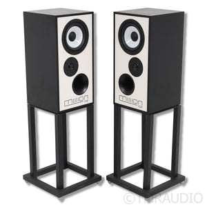 Mission 700 Bookshelf Speakers; Black Piar