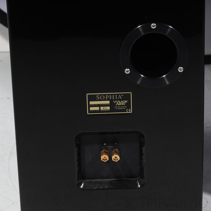 Wilson Audio Sophia 2 Floorstanding Speakers; Black Pair