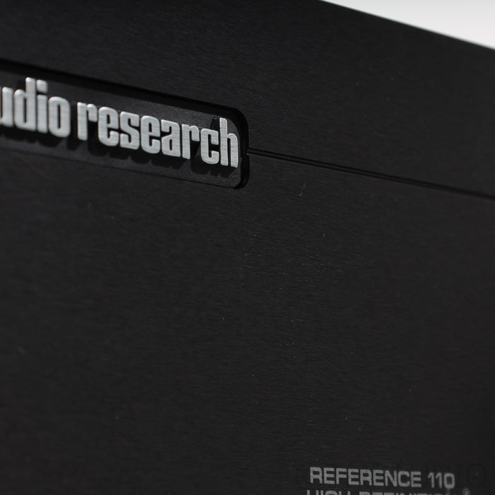 Audio Research Reference 110 Stereo Tube Power Amplifier; Black