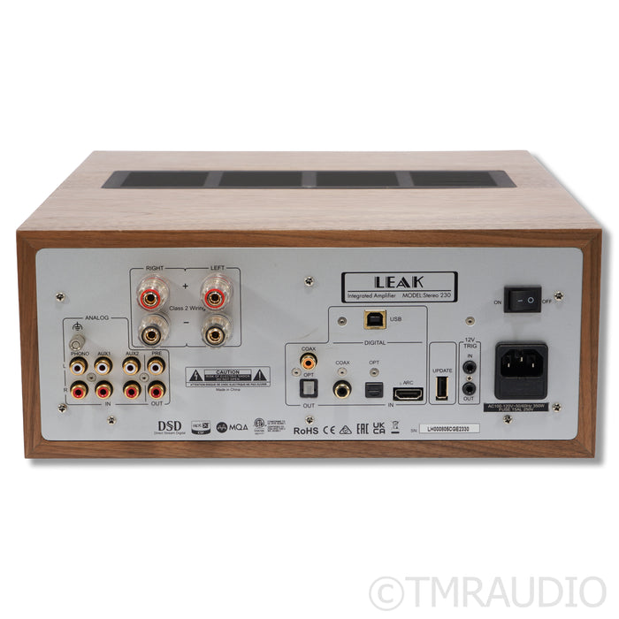 Leak Stereo 230 Integrated Amplifier; MM Phono
