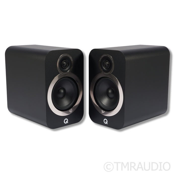 Q Acoustics 3030i Bookshelf Speakers; Carbon Black Pair