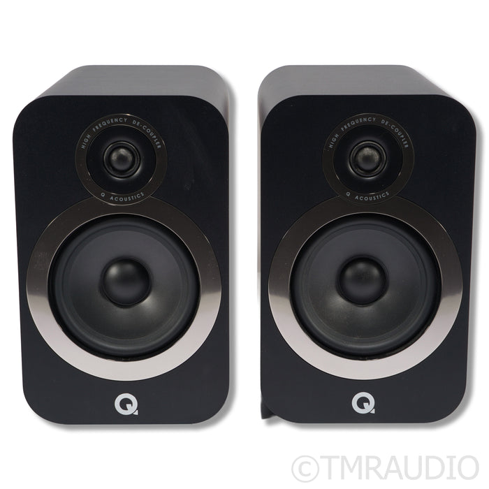 Q Acoustics 3030i Bookshelf Speakers; Carbon Black Pair