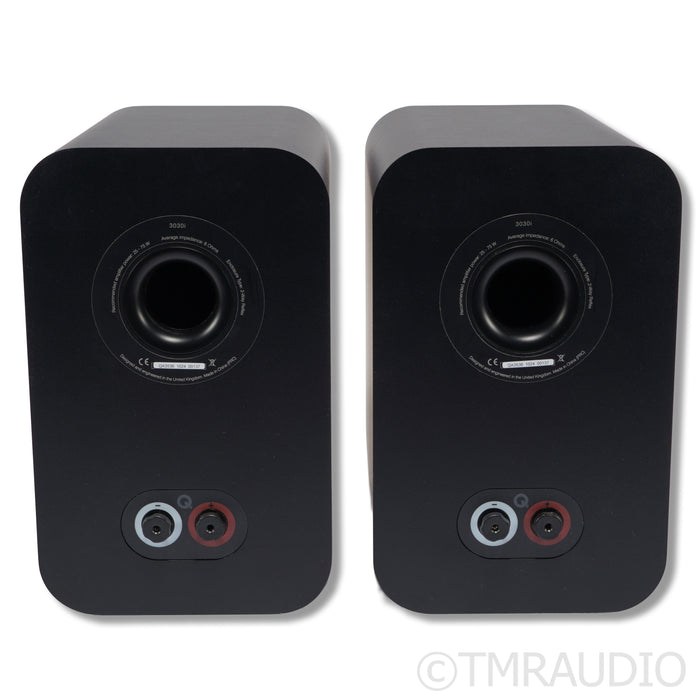Q Acoustics 3030i Bookshelf Speakers; Carbon Black Pair