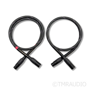 Audience Studio Two XLR Cables; 1m Pair Balanced Interconnects