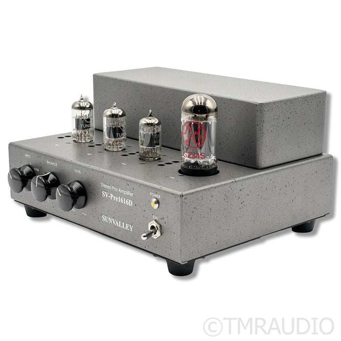 Sunvalley Audio SV-Pre1616D Stereo Tube Preamplifier; V-Cap Upgrade