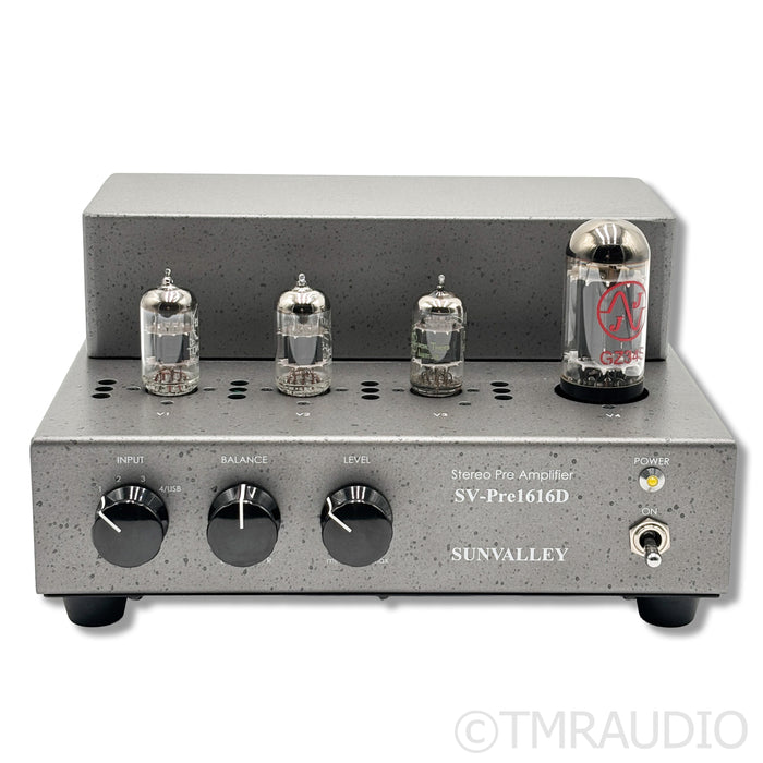 Sunvalley Audio SV-Pre1616D Stereo Tube Preamplifier; V-Cap Upgrade