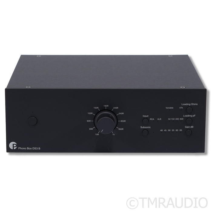 Pro-Ject Phono Box DS3 B Phono Preamplifier; MC/MM Phono