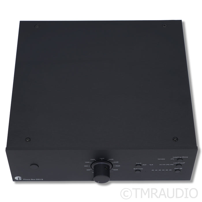 Pro-Ject Phono Box DS3 B Phono Preamplifier; MC/MM Phono