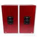 Zu Audio DWX Bookshelf Speaker; Superfly Upgrade; Ruby Red Hickory Pair