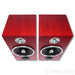 Zu Audio DWX Bookshelf Speaker; Superfly Upgrade; Ruby Red Hickory Pair