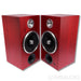 Zu Audio DWX Bookshelf Speaker; Superfly Upgrade; Ruby Red Hickory Pair