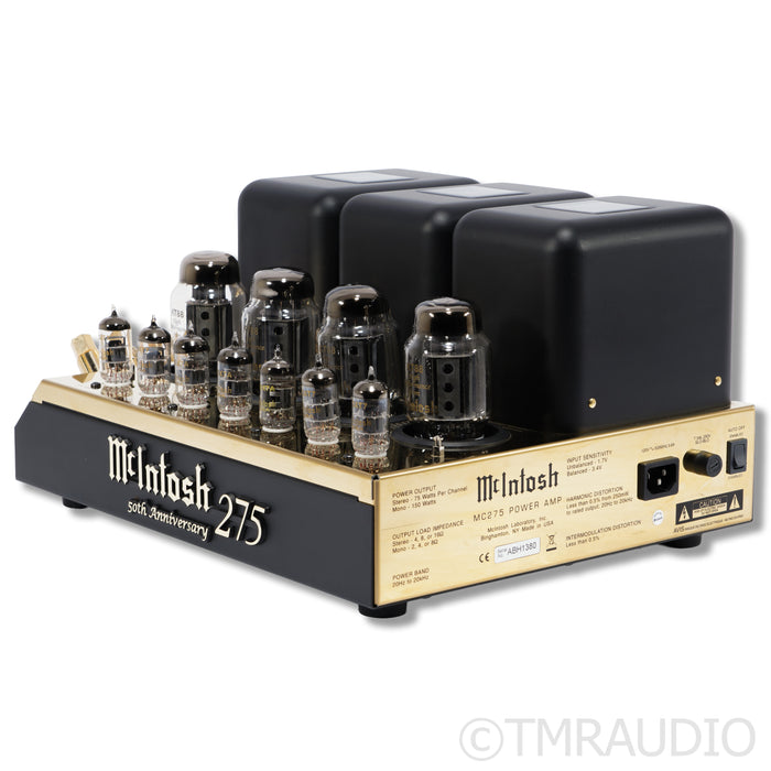 McIntosh MC275 50th Anniversary Stereo Tube Power Amplifier