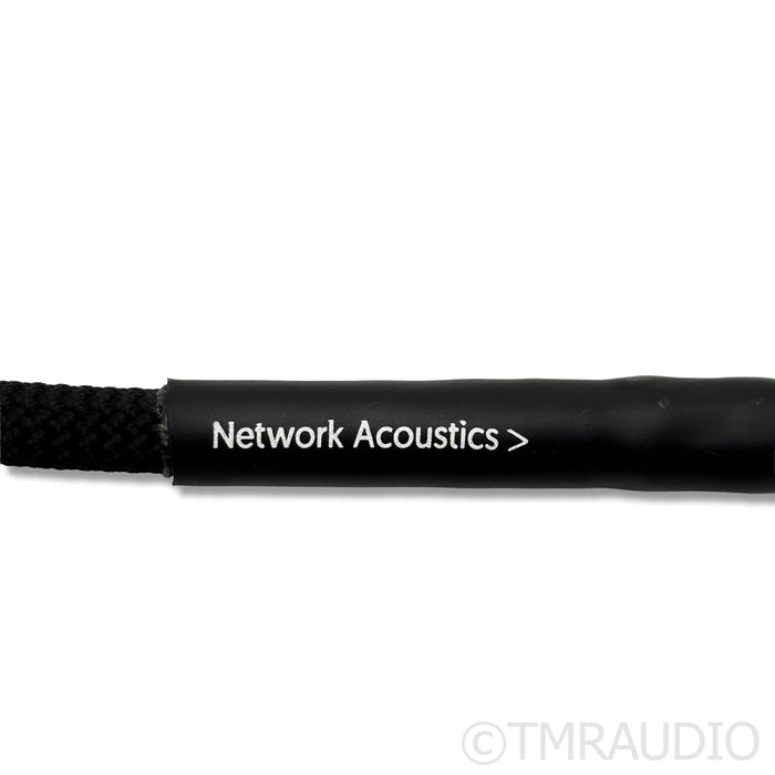 Network Acoustics ENO Coaxial Cable; 1m Single Digital Interconnect; RCA to BNC
