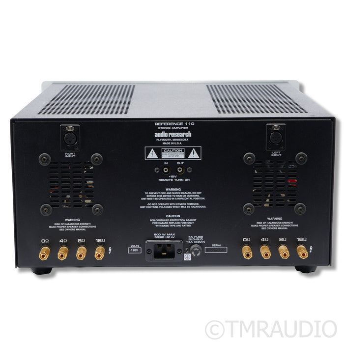 Audio Research Reference 110 Stereo Tube Power Amplifier