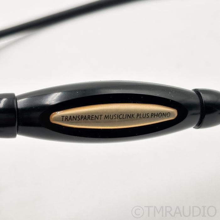 Transparent Audio MusicLink Plus Phono MM2 RCA Interconnects; 1m Pair
