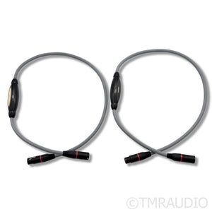 Transparent Audio MusicLink Plus XLR Cables; 1m Pair Balanced Interconnects
