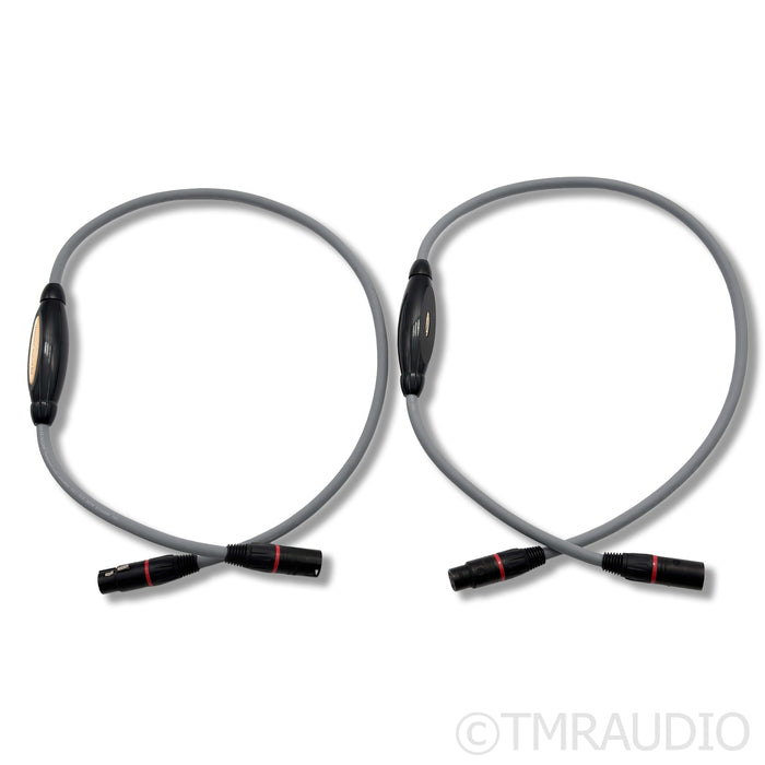 Transparent Audio MusicLink Plus XLR Cables; 1m Pair Balanced Interconnects