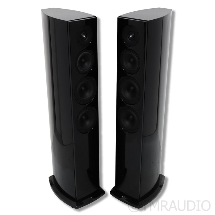 Aerial Acoustics 6T Floorstanding Speakers; Gloss Black Pair