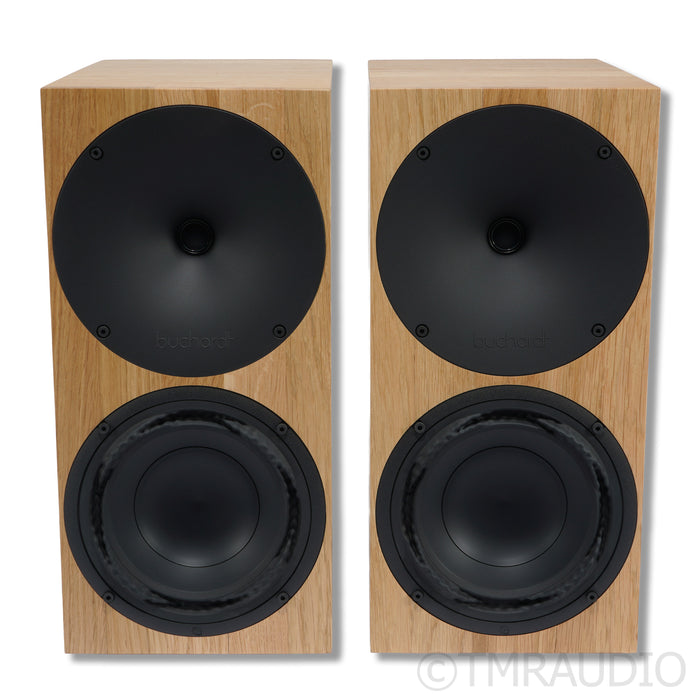 Buchardt Audio A10 Active Wireless Bookshelf Speakers; Oak Pair