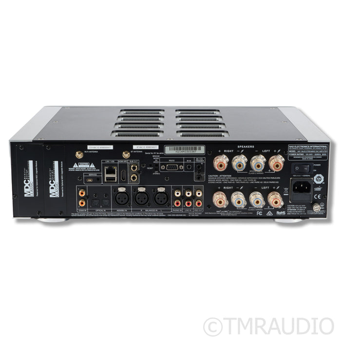 NAD Electronics M33v1 Stereo Integrated Amplifier/Streaming DAC; MC/MM Phono