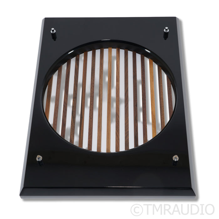 REL S/850 Premium Wood Grille; Black/Walnut (Open Box)