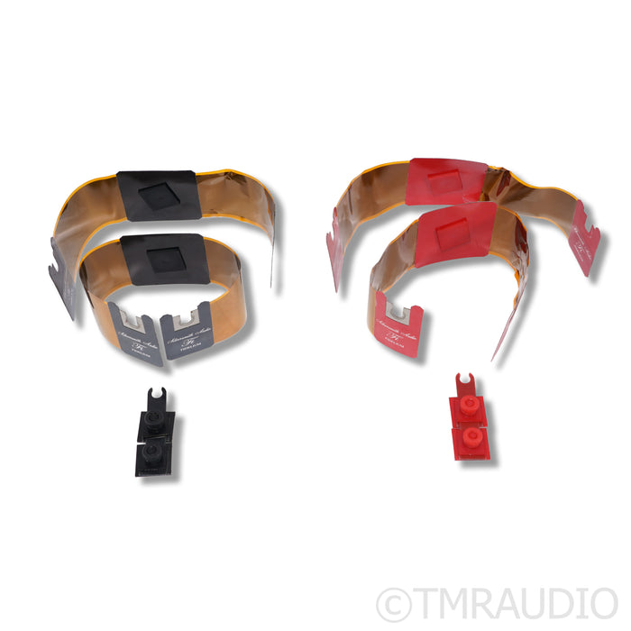 Silversmith Audio Fidelium Speaker Cables;  4ft Pair