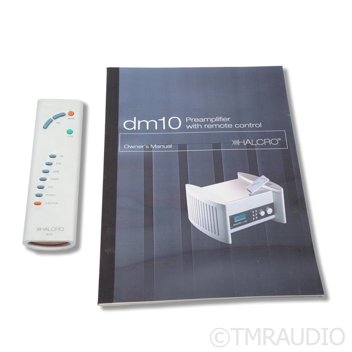 Halcro Logic  DM10 Stereo Preamplifier; MC / MM Phono