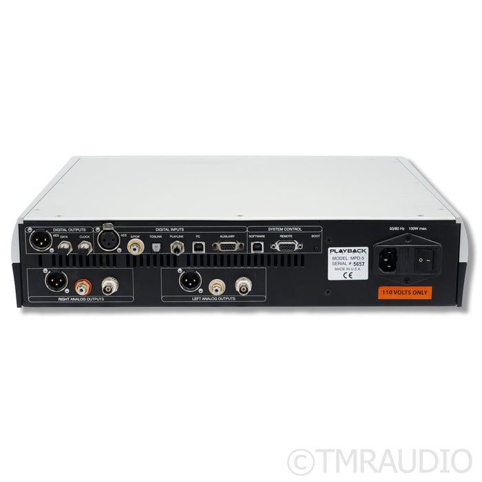 Playback Designs MPD-5 DAC; D/A Converter