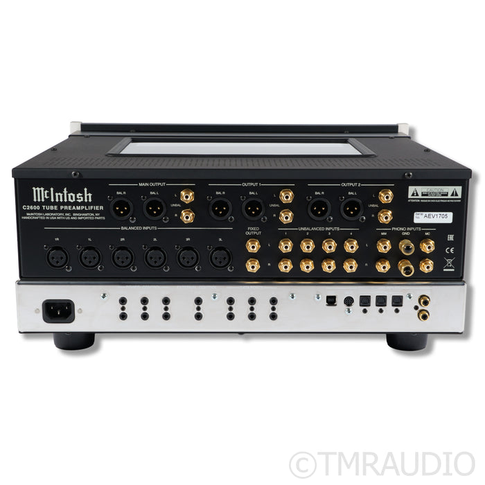 McIntosh C2600 Stereo Tube Preamplifier; MC/MM Phono