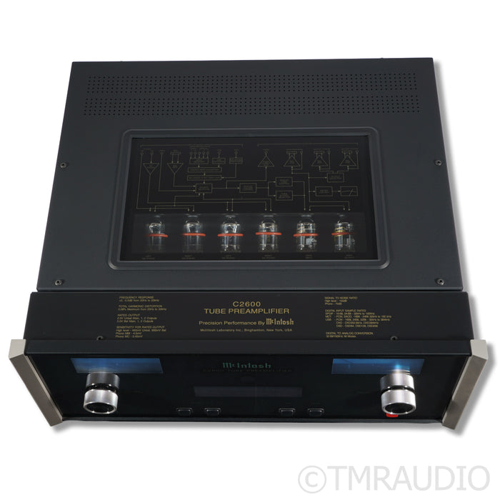 McIntosh C2600 Stereo Tube Preamplifier; MC/MM Phono
