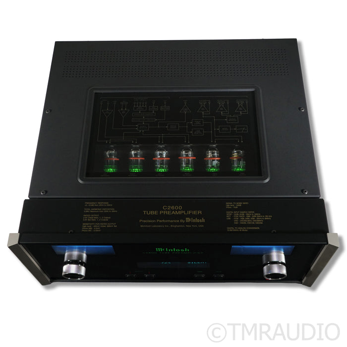 McIntosh C2600 Stereo Tube Preamplifier; MC/MM Phono