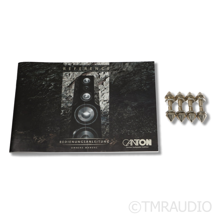 Canton Reference 9.2 DC Bookshelf Speakers; Piano Black Pair