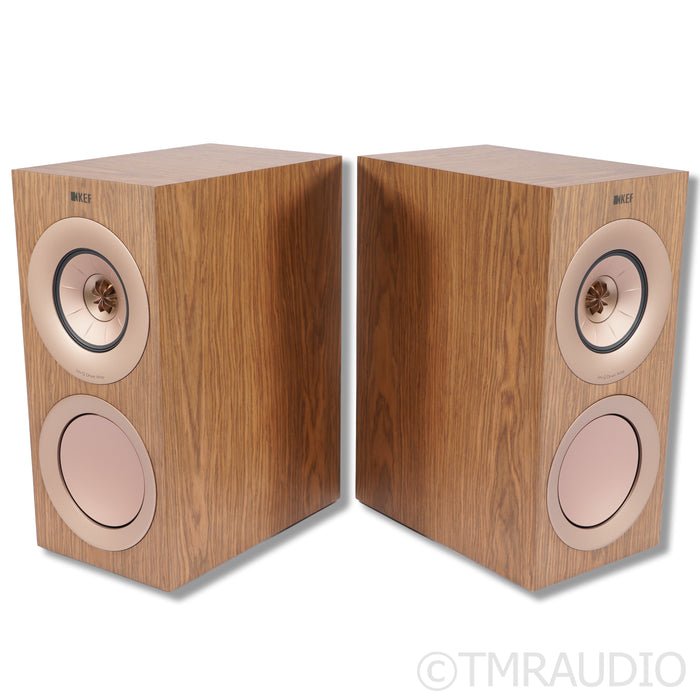 KEF R3 (non meta) Bookshelf Speakers; Walnut Pair