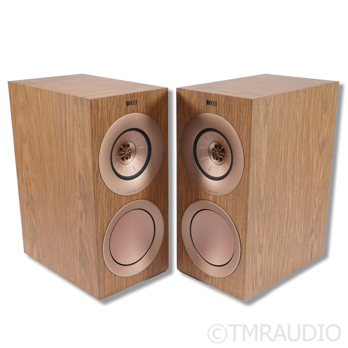 KEF R3 (non meta) Bookshelf Speakers; Walnut Pair