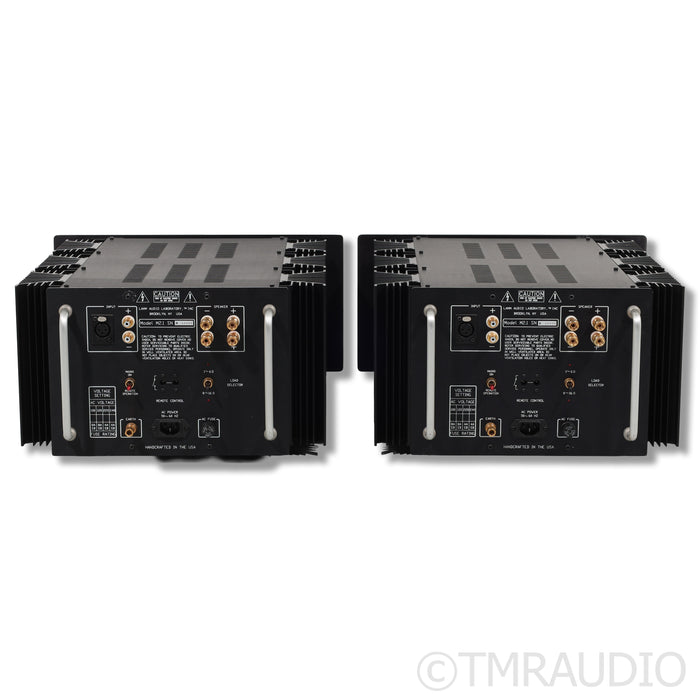 Lamm Industries M2.1 Tube Hybrid Monoblock Power Amplifiers; Black Pair