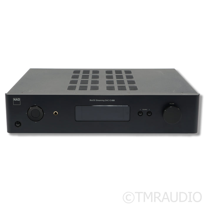 NAD Electronics C 658 BluOS Streaming DAC; D/A Converter w/ MM Phono