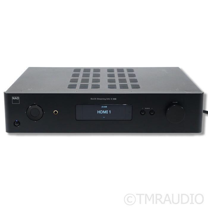 NAD Electronics C 658 BluOS Streaming DAC; D/A Converter w/ MM Phono