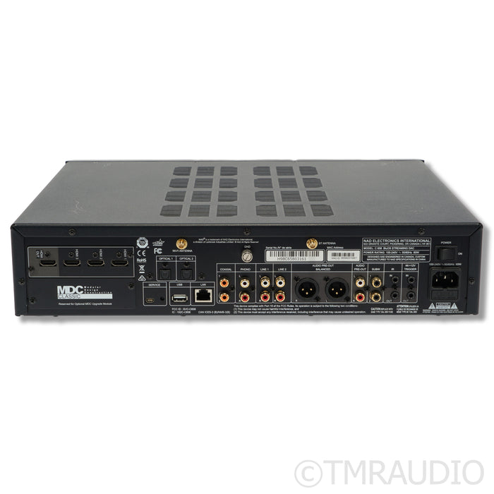 NAD Electronics C 658 BluOS Streaming DAC; D/A Converter w/ MM Phono